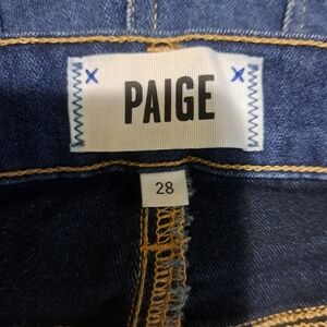 Paige Blue Denim Jeans